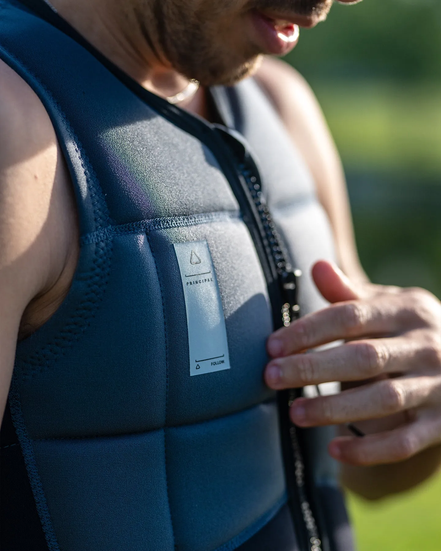 Follow Principal Impact Vest - Charcoal sold by Follow Wake product image thumbnail 4