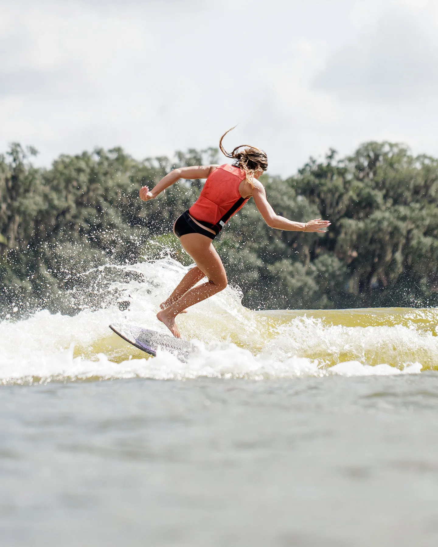 Follow Cleo Impact Vest - Coral sold by Follow Wake product image thumbnail 4