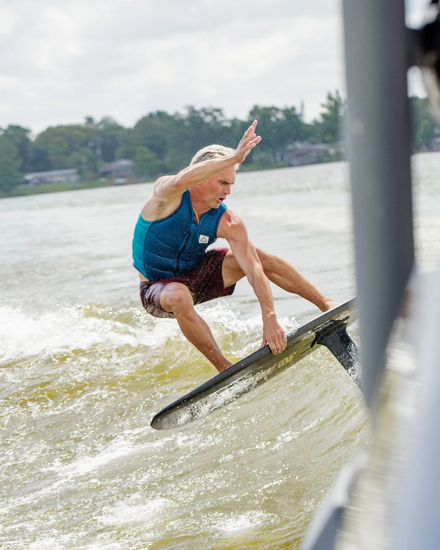Follow Corp Mens Impact Vest - Blue sold by Follow Wake product image thumbnail 4