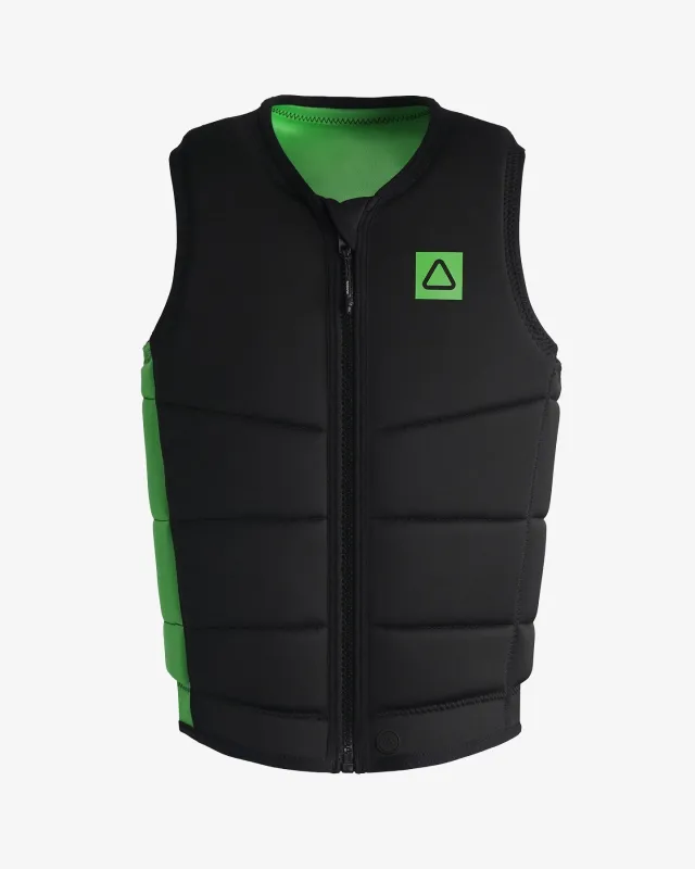 Follow Corp Mens Impact Vest - Black/Green sold by Follow Wake