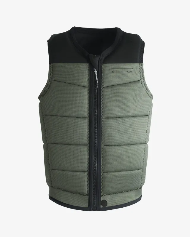 Follow Section Mens Impact Vest - Black/Petina sold by Follow Wake