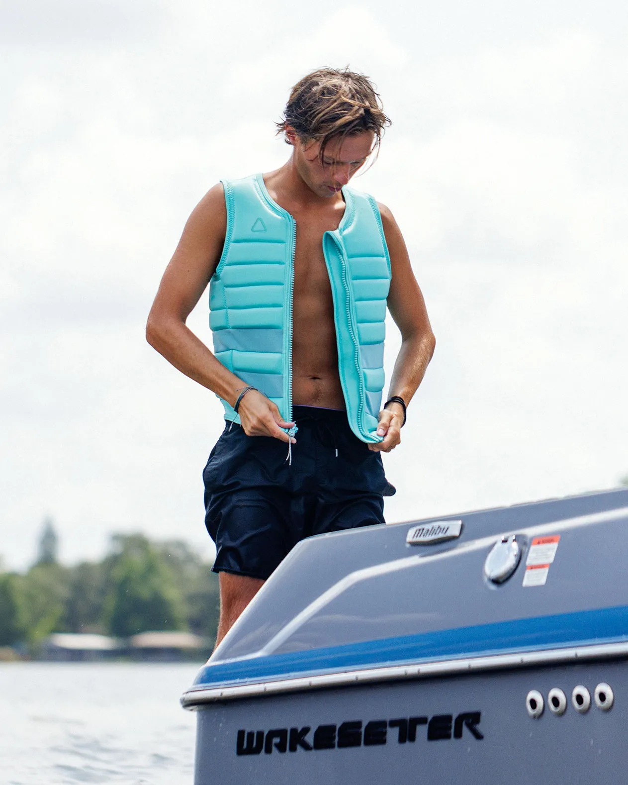 Follow Asset Impact Vest - Teal sold by Follow Wake product image thumbnail 4