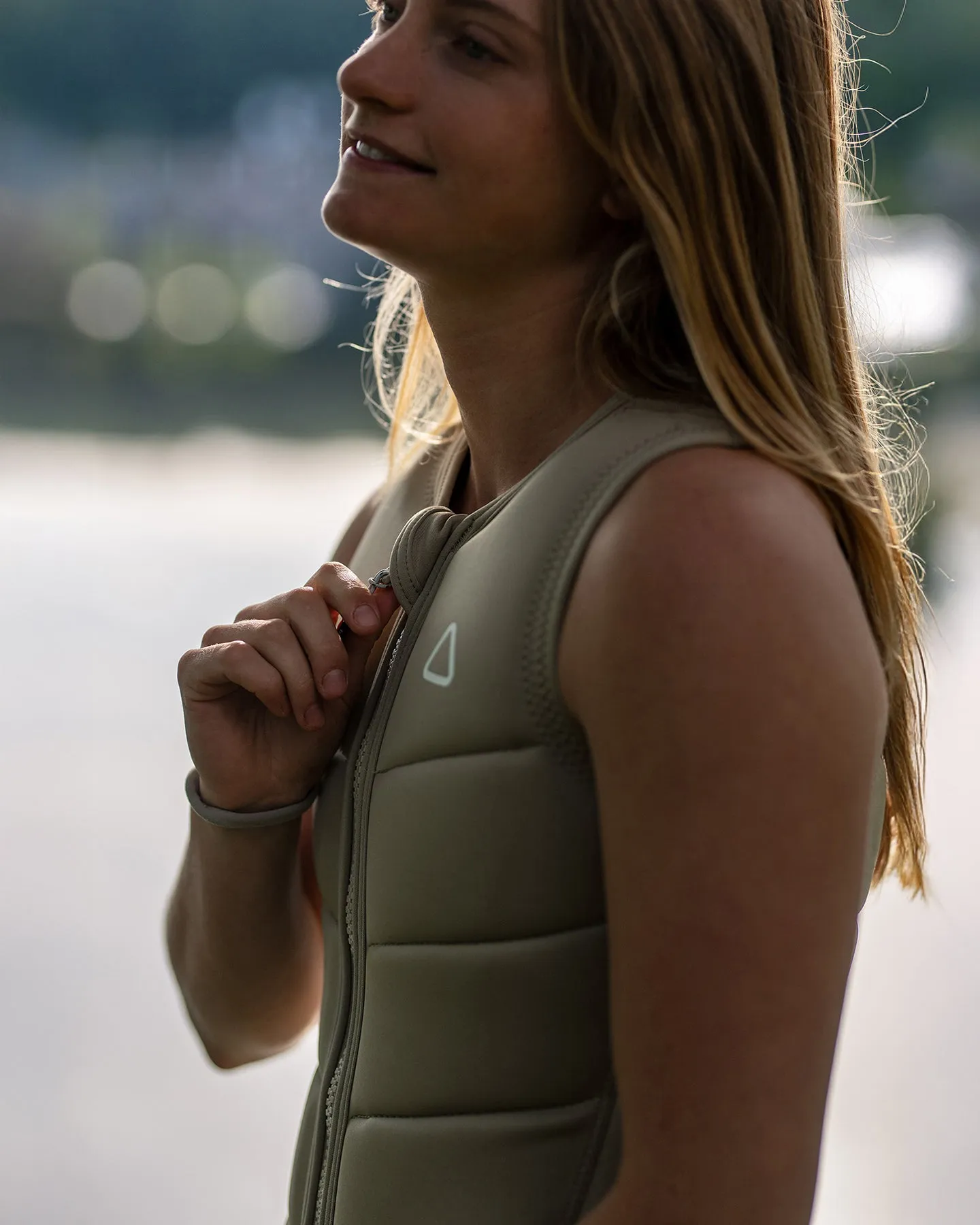 Follow Corp Womens Impact Vest - Sand sold by Follow Wake product image thumbnail 3