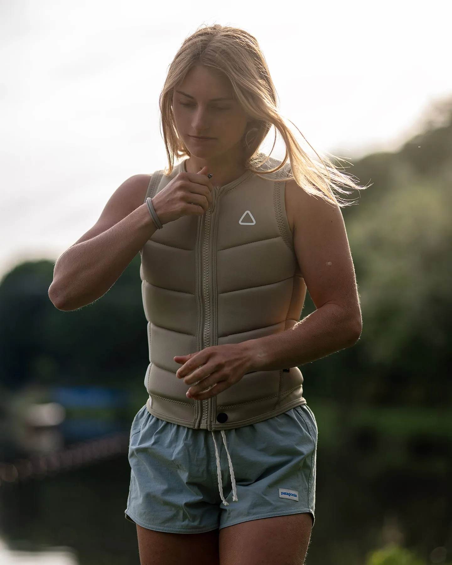Follow Corp Womens Impact Vest - Sand sold by Follow Wake product image thumbnail 5