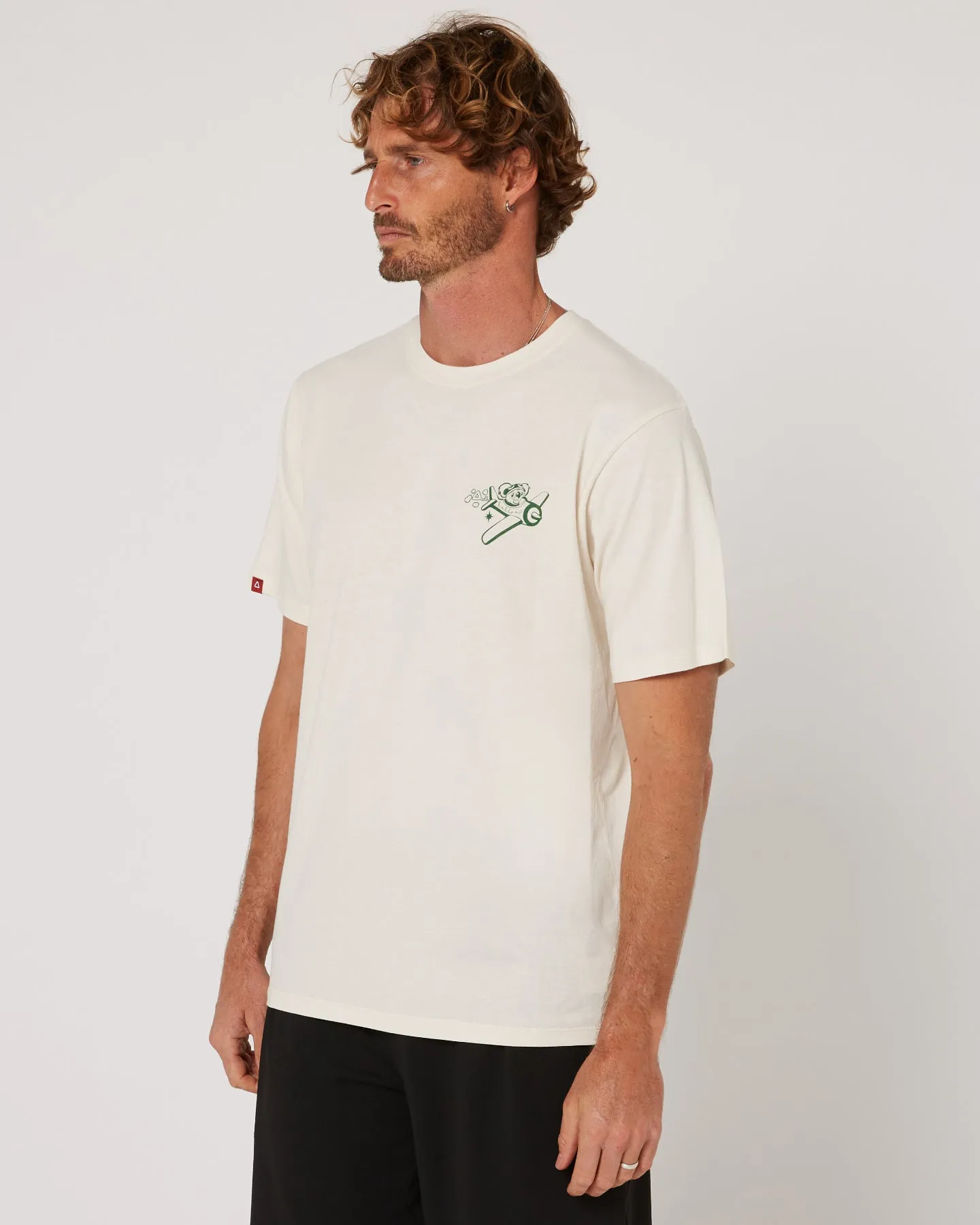 Follow Moment Tee - Cream sold by Follow Wake product image thumbnail 3