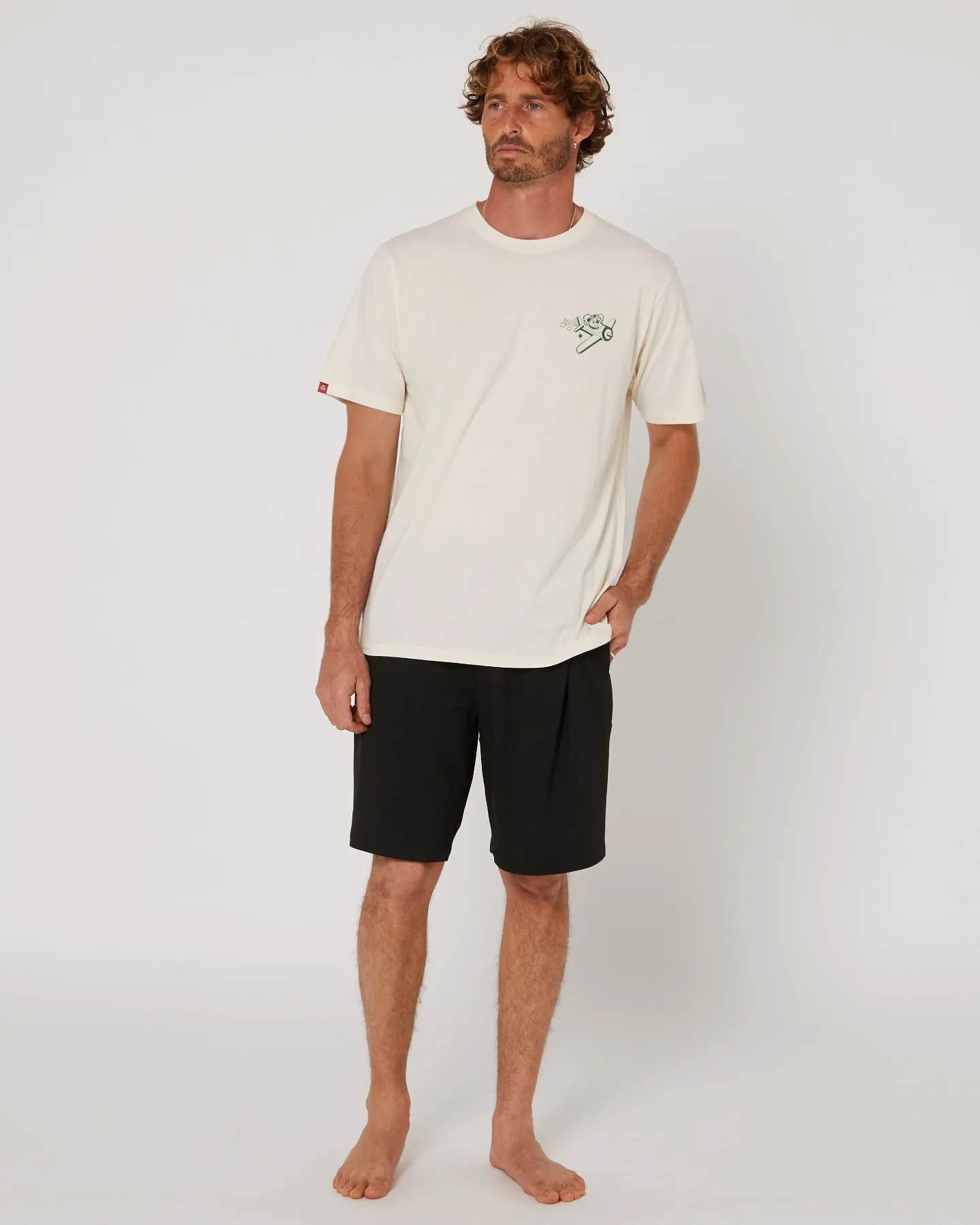 Follow Moment Tee - Cream sold by Follow Wake product image thumbnail 2