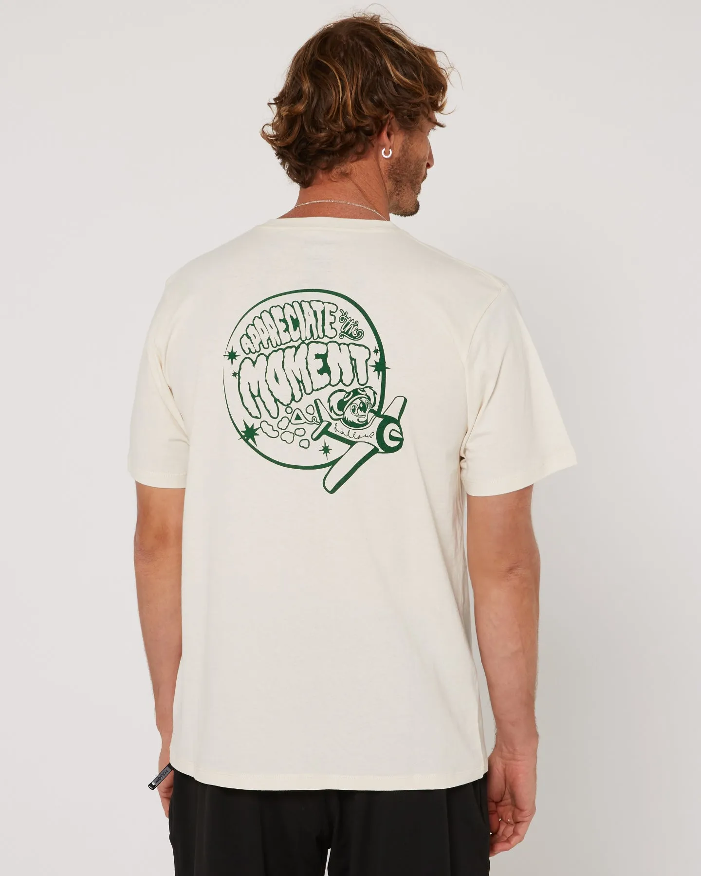 Follow Moment Tee - Cream sold by Follow Wake product image thumbnail 4