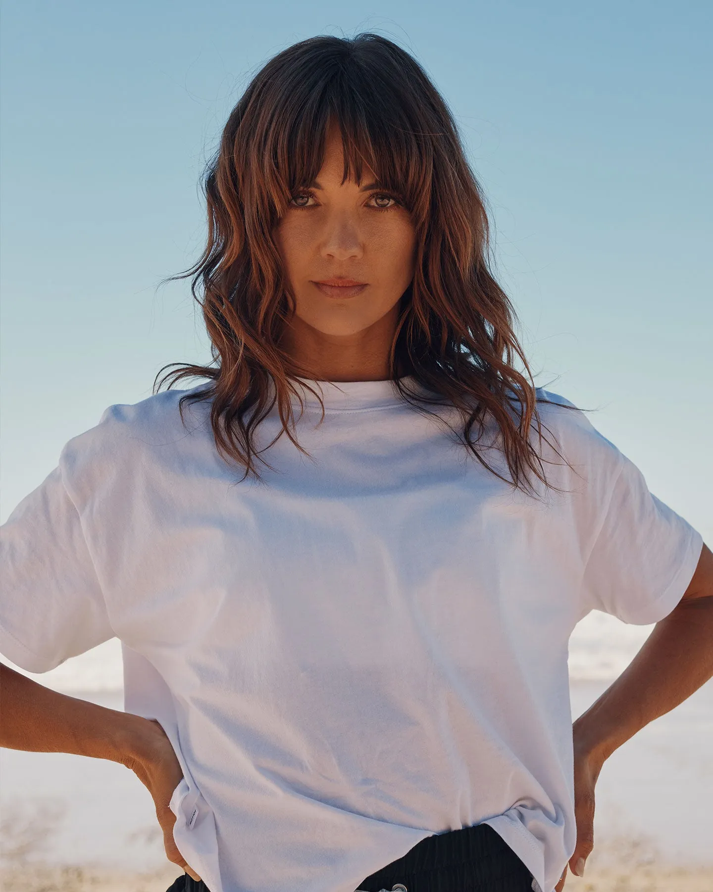 Follow Rhea Oversized Tee - White sold by Follow Wake product image thumbnail 4