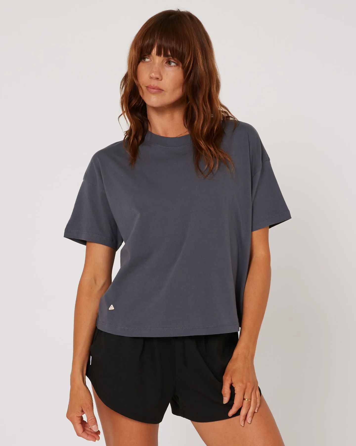 Follow Rhea Oversized Tee - Charcoal sold by Follow Wake