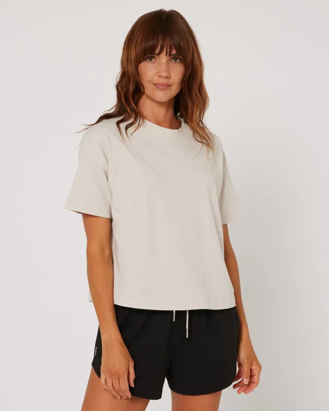 Follow Rhea Oversized Tee - Sand made by Follow Wake
