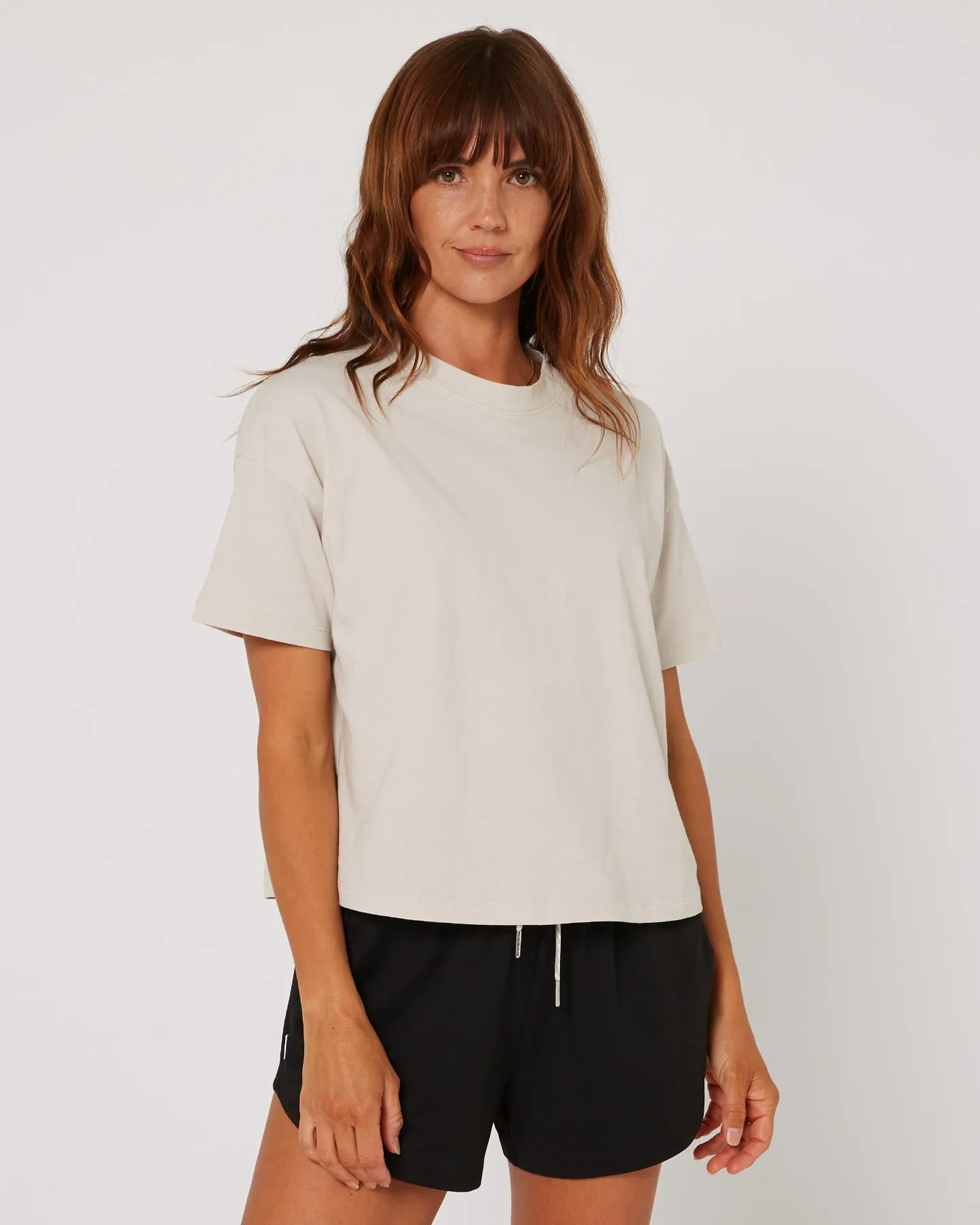Follow Rhea Oversized Tee - Sand sold by Follow Wake
