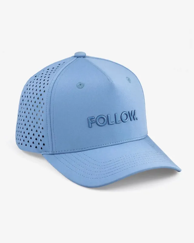 Follow Curved All Day Cap - Slate made by Follow Wake