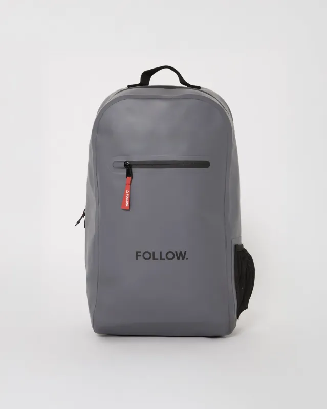 Follow Life Backpack - Charcoal made by Follow Wake