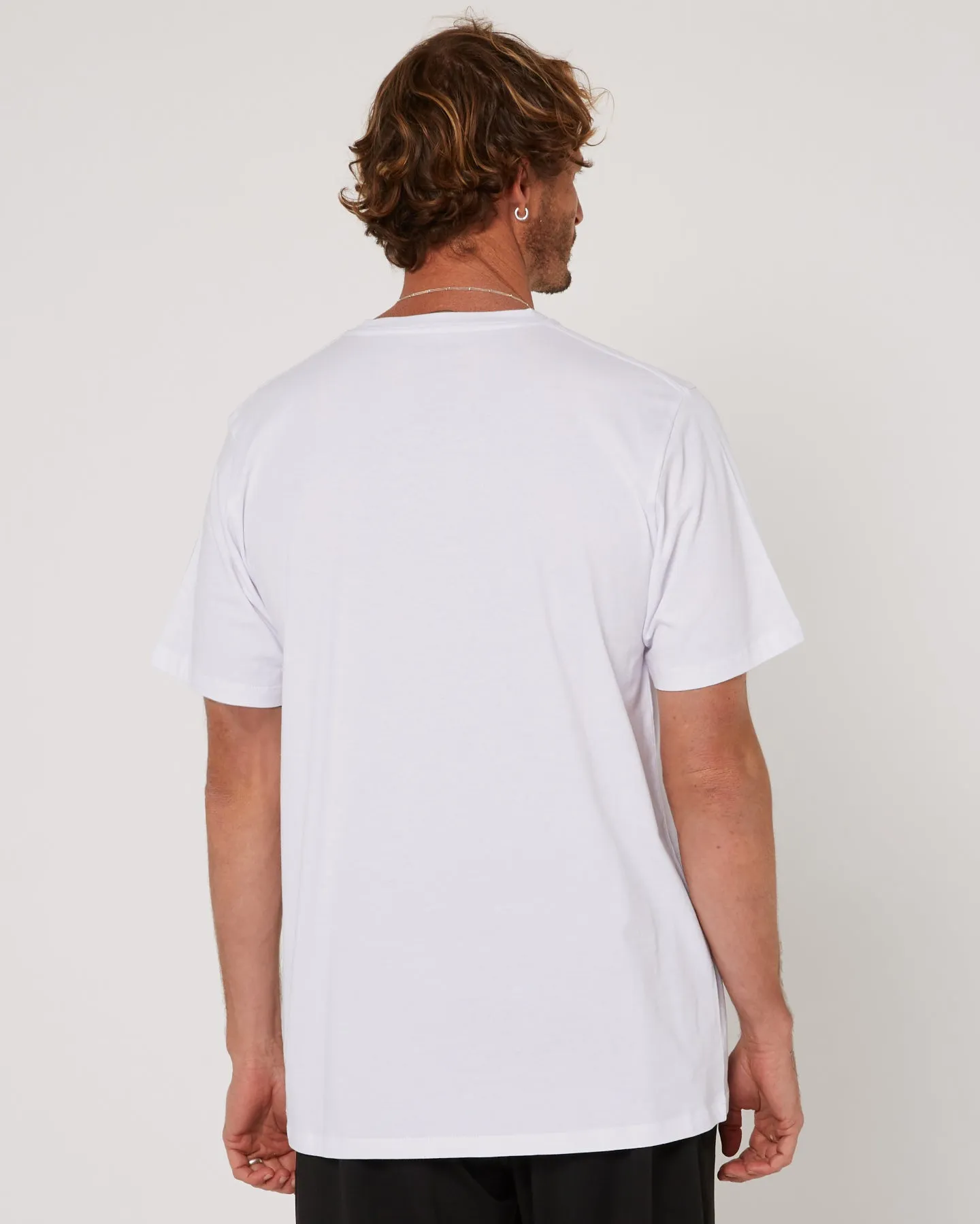Follow Stitched Tee - White sold by Follow Wake product image thumbnail 2