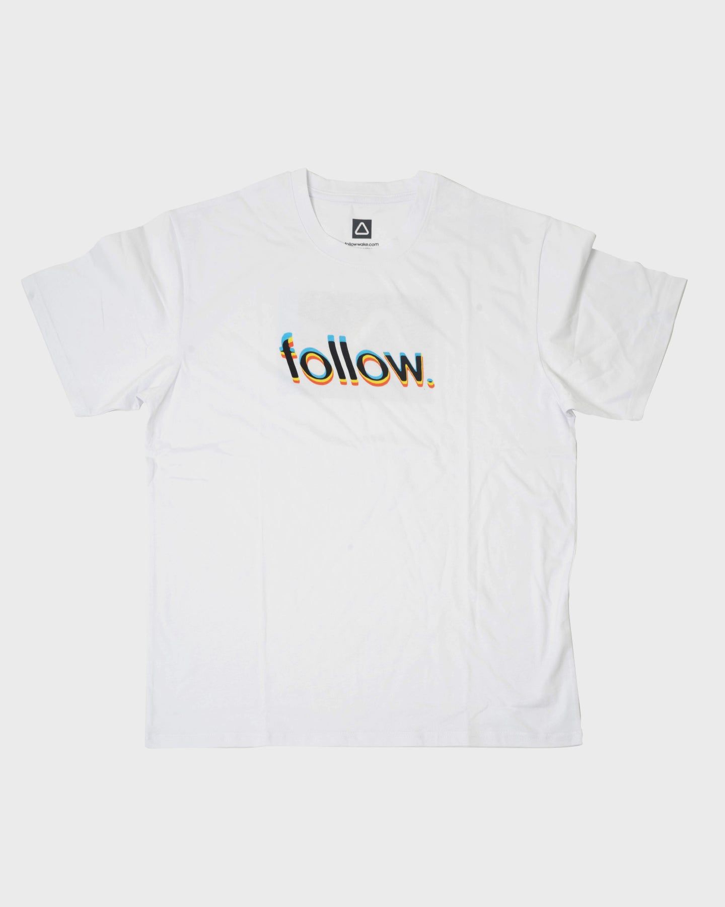 Follow Glitch Tee - White sold by Follow Wake