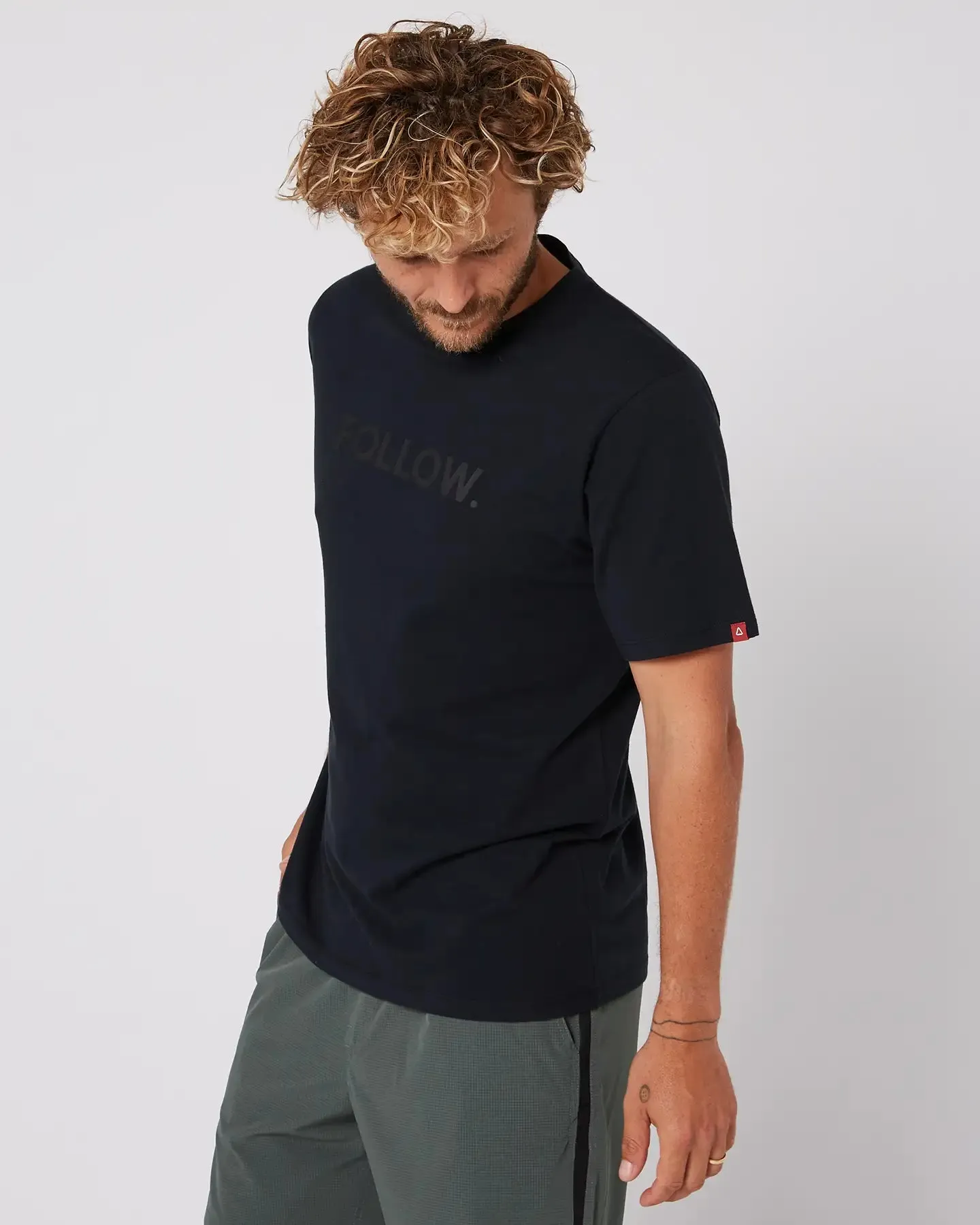 Follow Logo Tee - Black sold by Follow Wake product image thumbnail 2