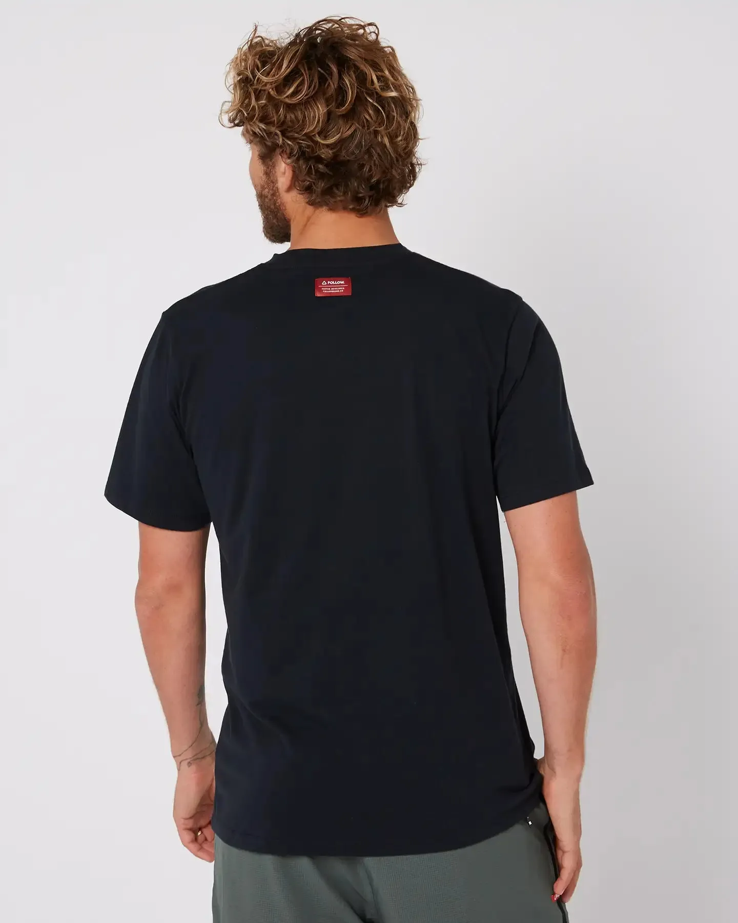 Follow Logo Tee - Black sold by Follow Wake product image thumbnail 3