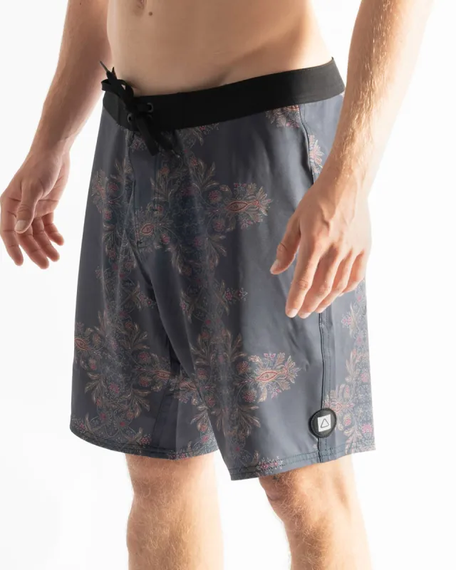 Follow Simple 2 Boardie  - Black/Grey sold by Follow Wake