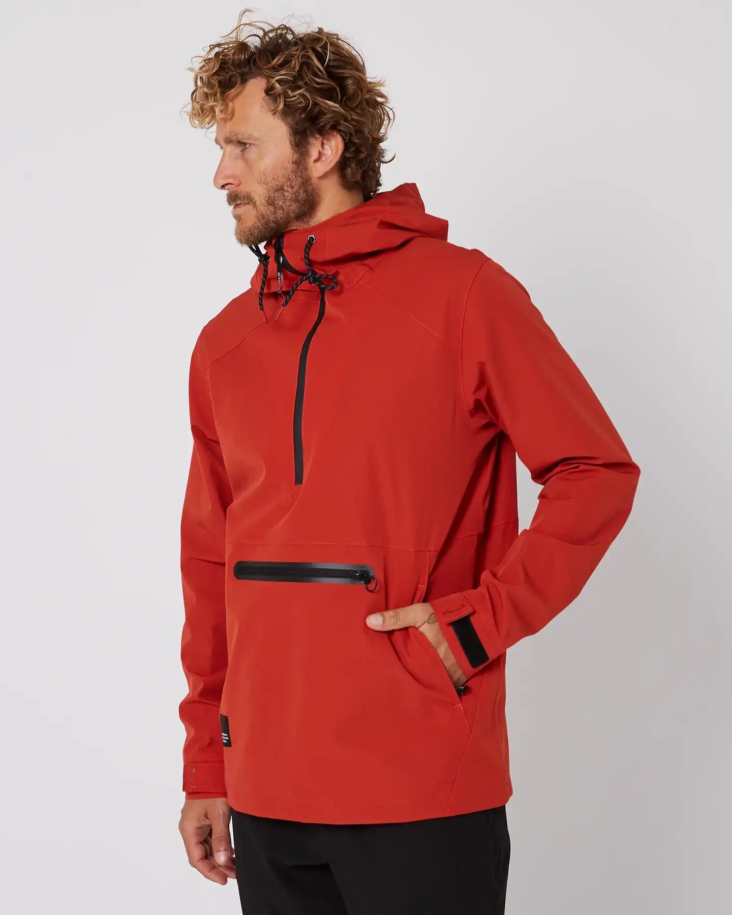 Outer Spray Anorak - Dirty Red sold by Follow Wake product image thumbnail 2