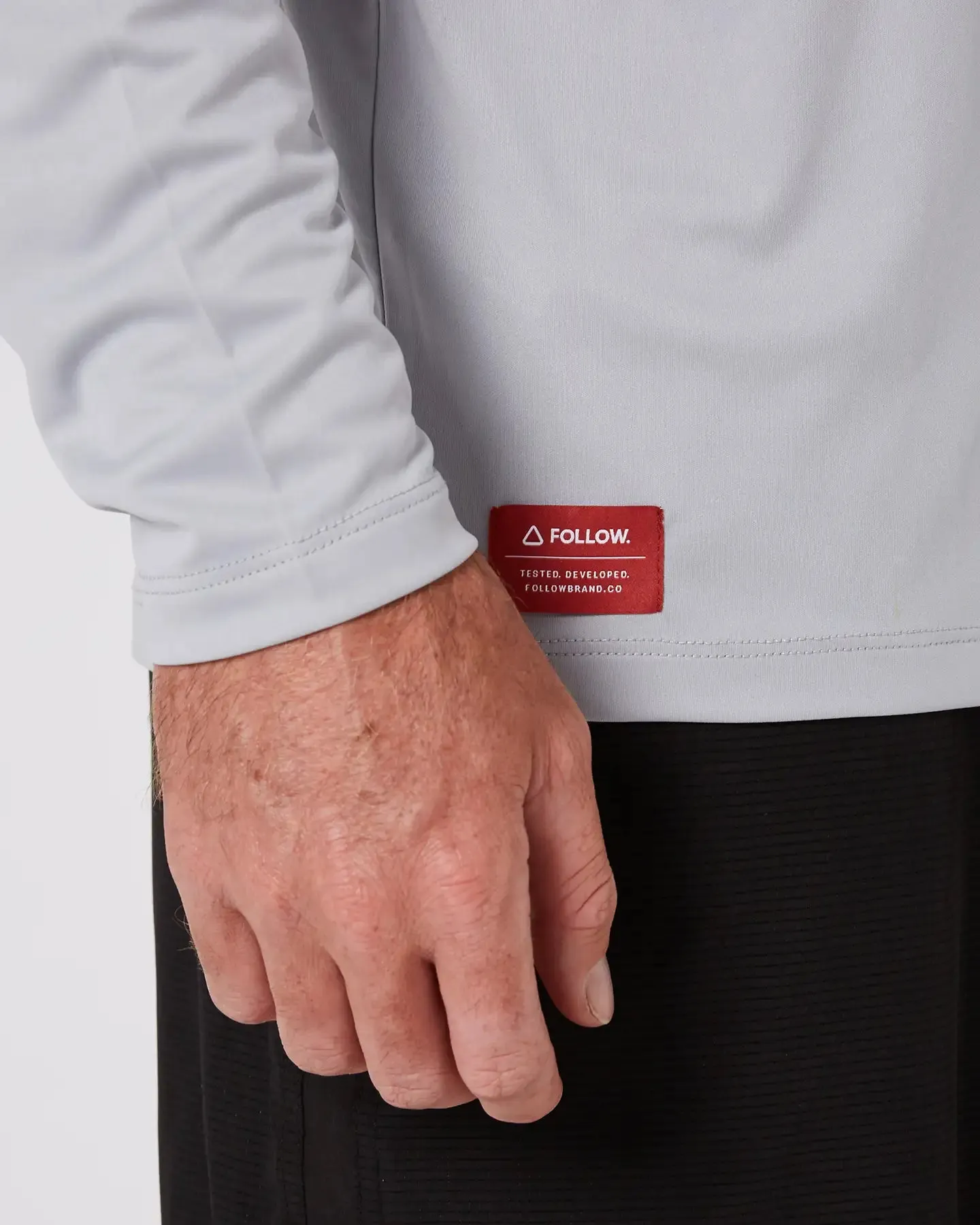 Follow Sun Tee L/S - Light Grey sold by Follow Wake product image thumbnail 5