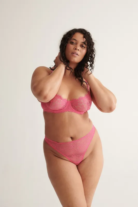 Maverick High Waist Fuchsia sold by Kat The Label