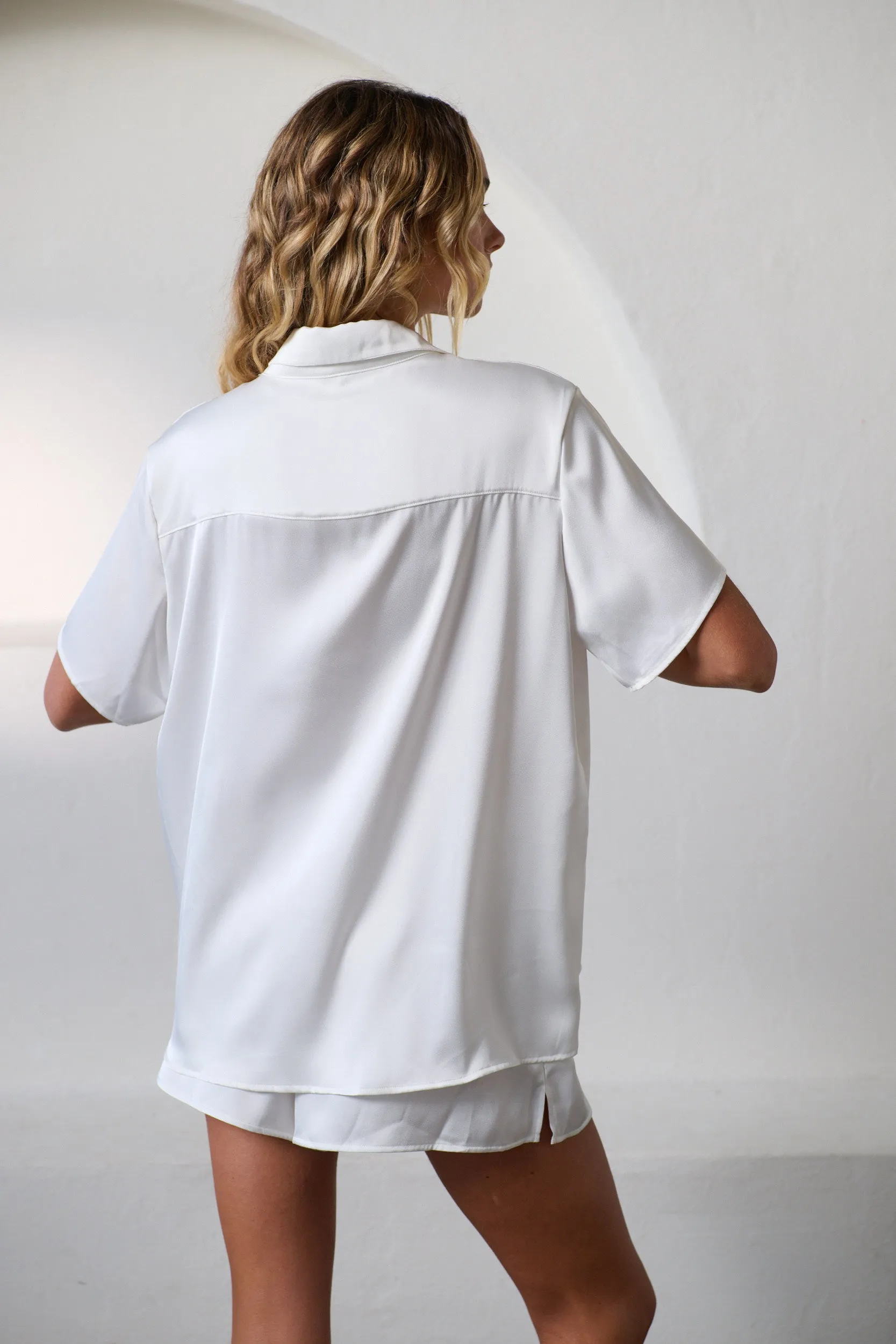 Gracie Short Sleeve Shirt Ivory sold by Kat The Label product image thumbnail 2