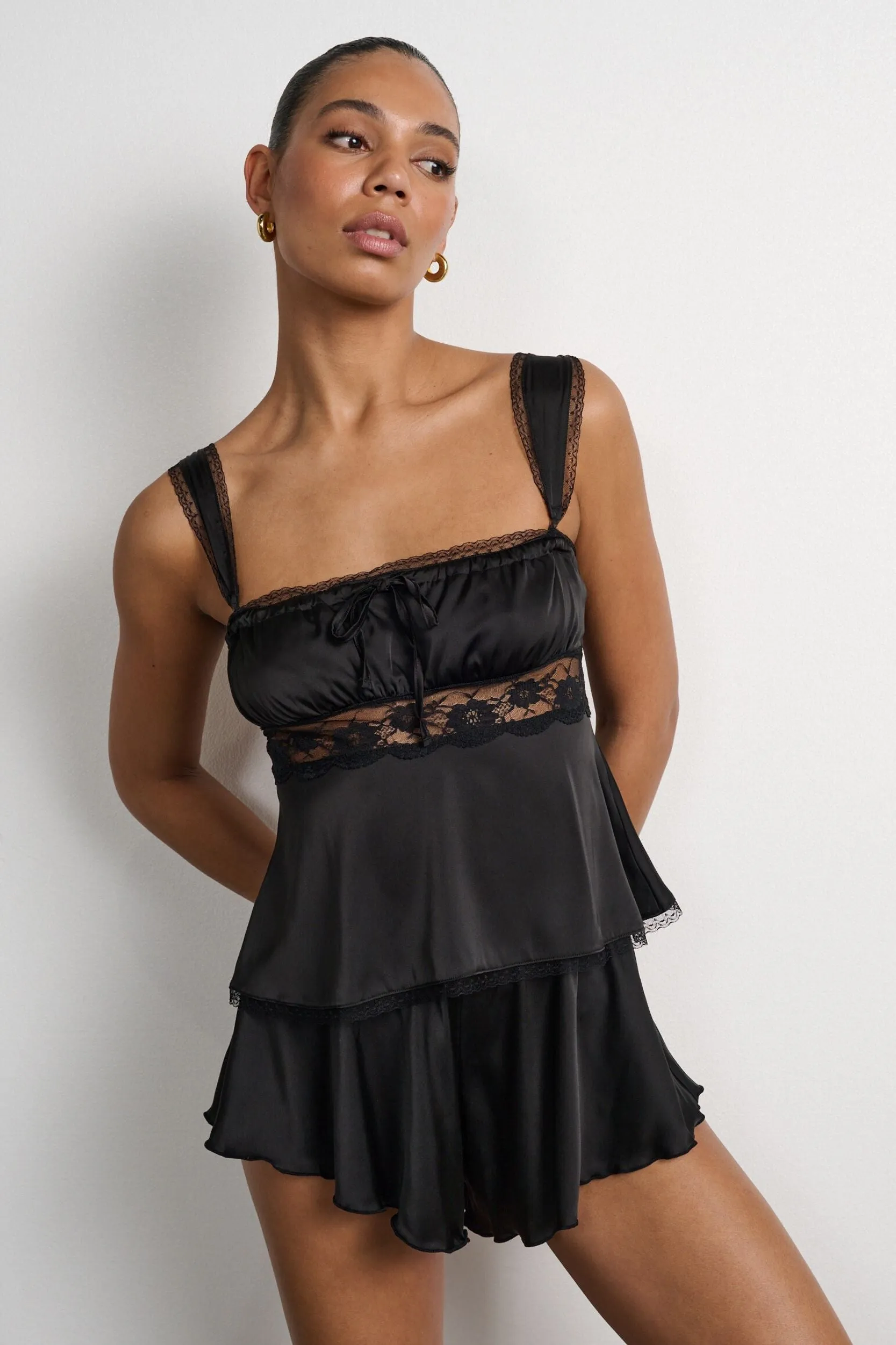 Isabelle Camisole Black sold by Kat The Label product image thumbnail 4