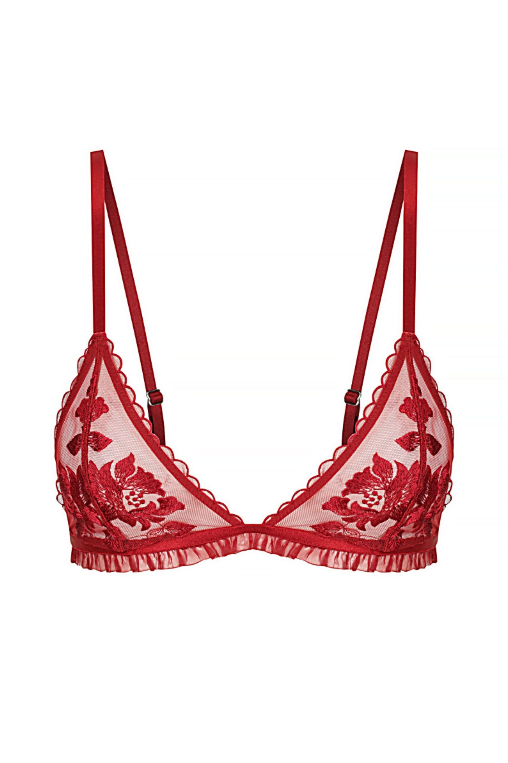 Annabelle Bralette Red sold by Kat The Label product image thumbnail 5