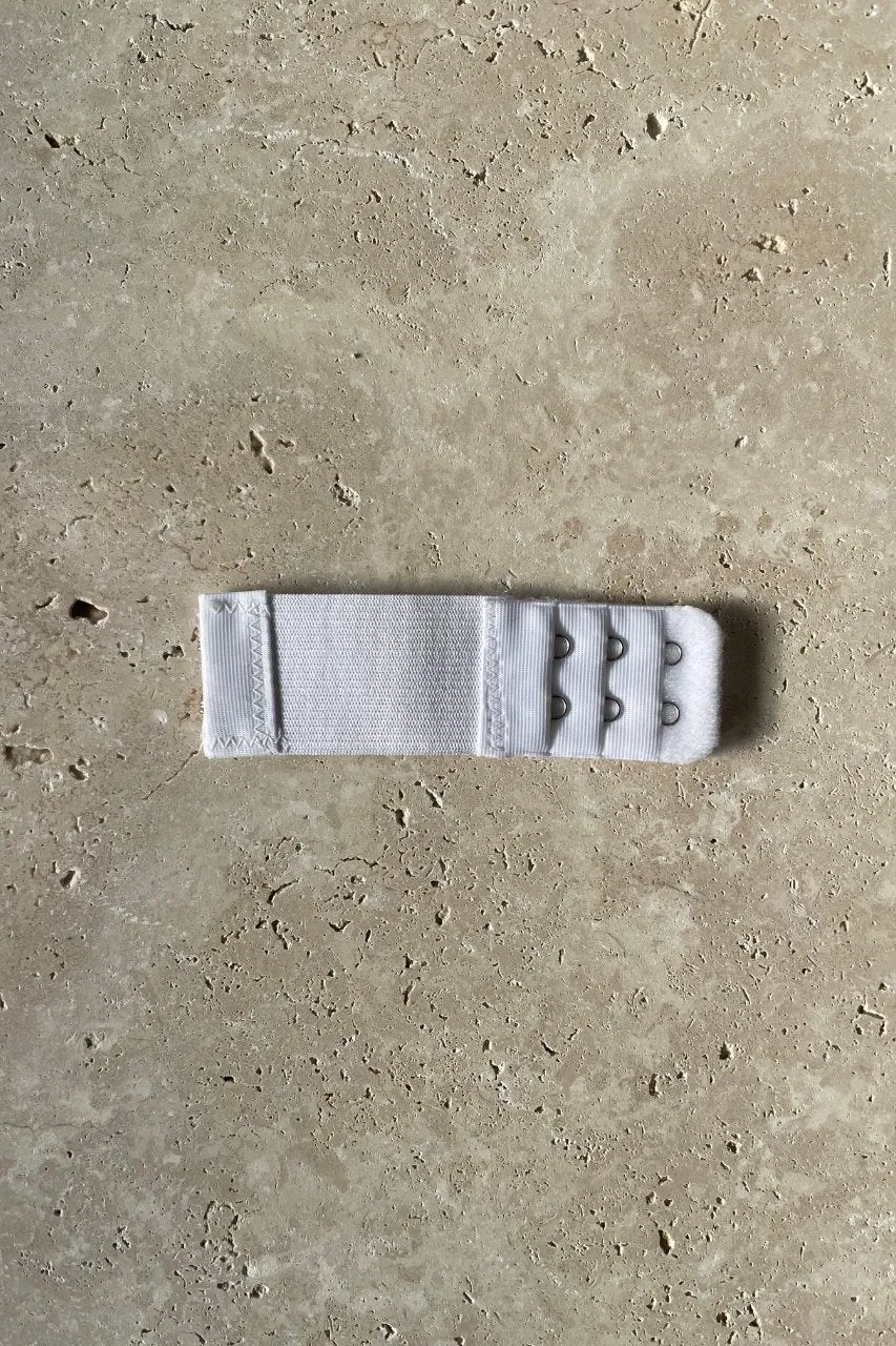 Bra Extender Two Hook White sold by Kat The Label product image thumbnail 2