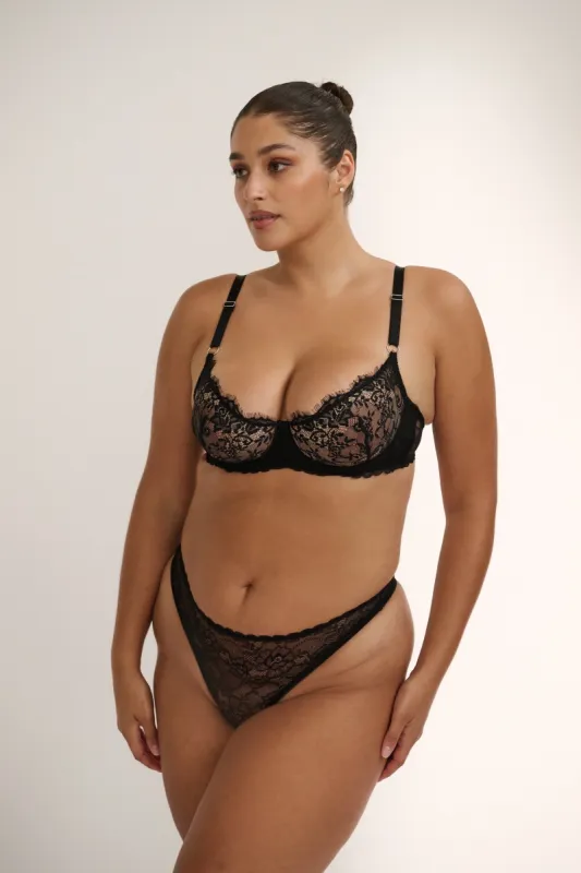 Maverick High Waist Set Black sold by Kat The Label