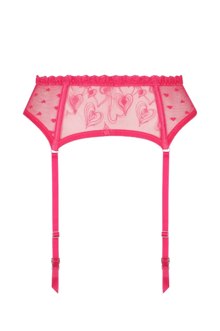 Romeo Garter Belt Hot Pink sold by Kat The Label product image thumbnail 5
