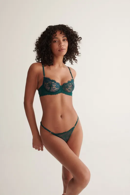 Maverick Underwire Emerald sold by Kat The Label