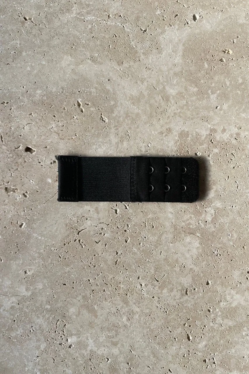 Bra Extender Two Hook Black sold by Kat The Label product image thumbnail 2