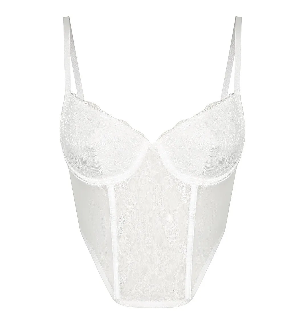 Montclair Bustier White sold by Kat The Label product image thumbnail 4