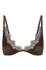 Sorrento Bralette Espresso sold by Kat The Label