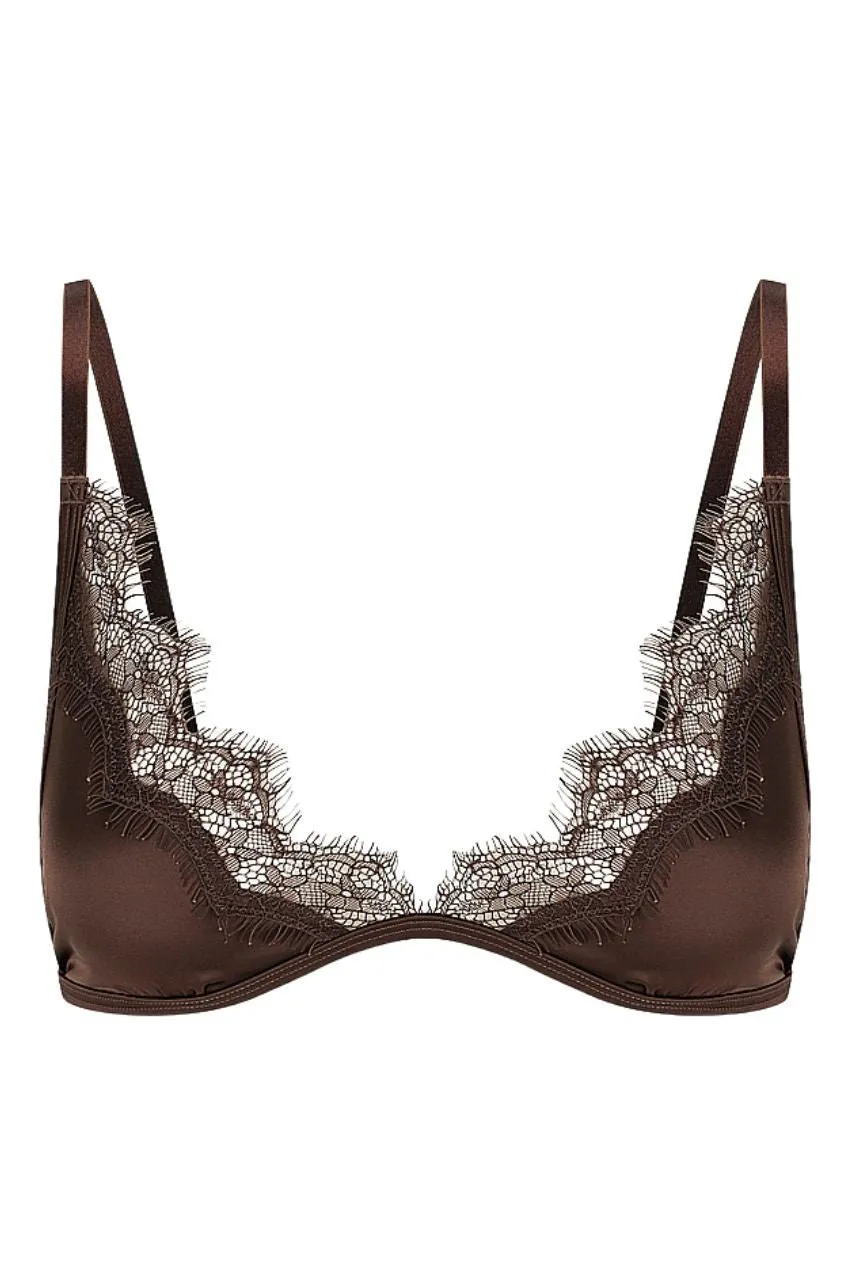 Sorrento Bralette Espresso sold by Kat The Label product image thumbnail 5