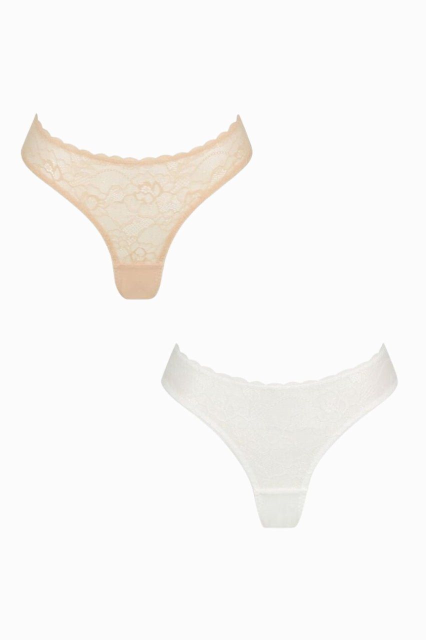 Maverick Brief 2 Pack Fawn White sold by Kat The Label