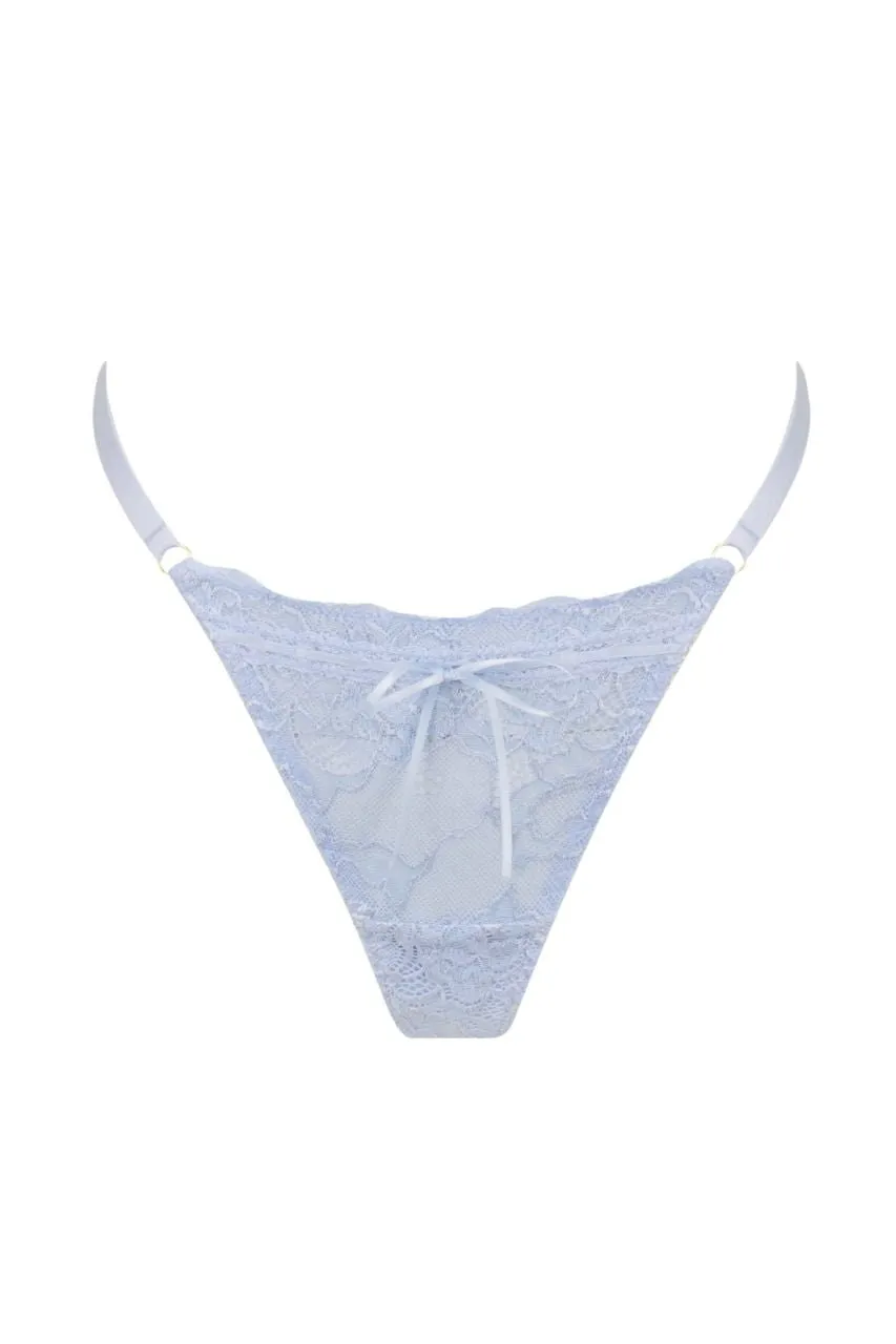 Heather Thong Cornflower sold by Kat The Label product image thumbnail 5