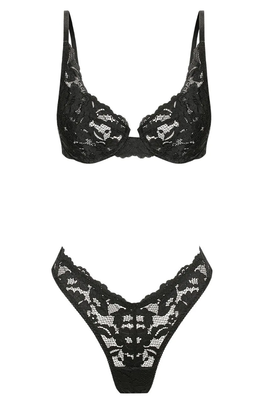 Marilyn Set Black sold by Kat The Label product image thumbnail 4