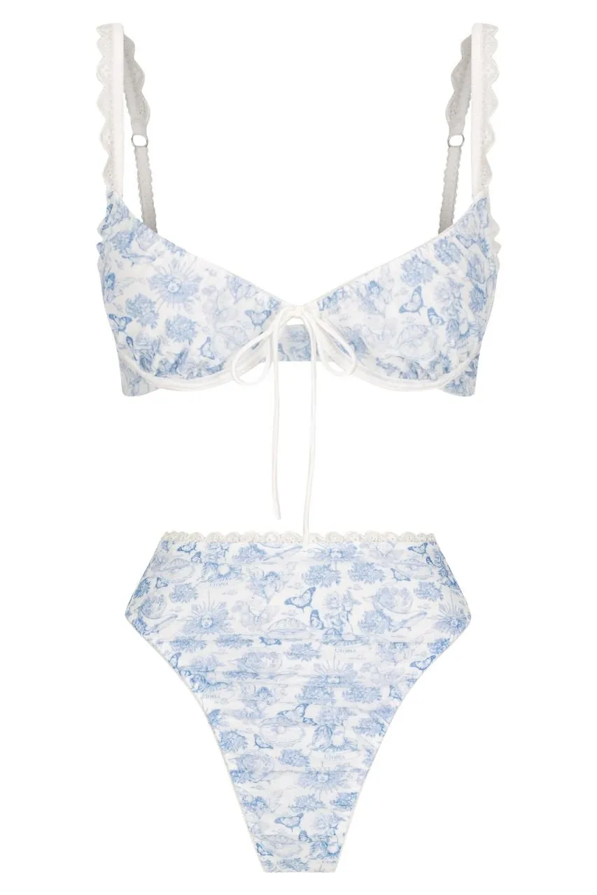 Hazel High Waist Set Utopia sold by Kat The Label product image thumbnail 4