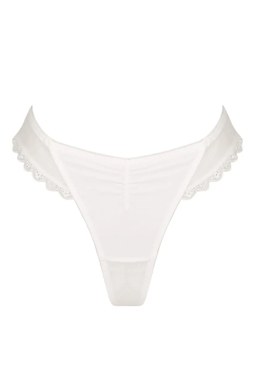 Hazel Thong White sold by Kat The Label product image thumbnail 5