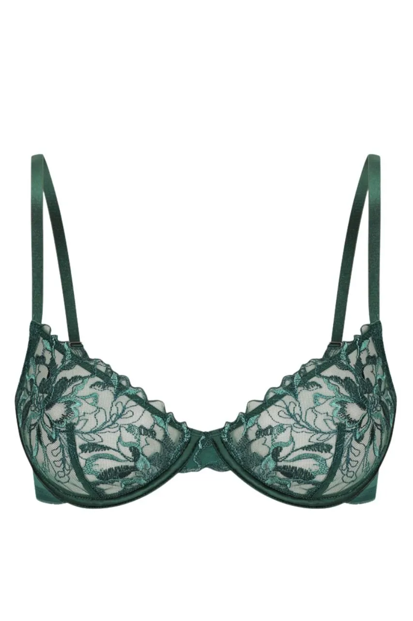 Margot Underwire Emerald sold by Kat The Label product image thumbnail 4