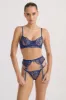 Sofia Garter Belt Navy sold by Kat The Label