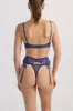 Sofia Garter Belt Navy sold by Kat The Label