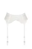 Mabel Garter Belt White sold by Kat The Label