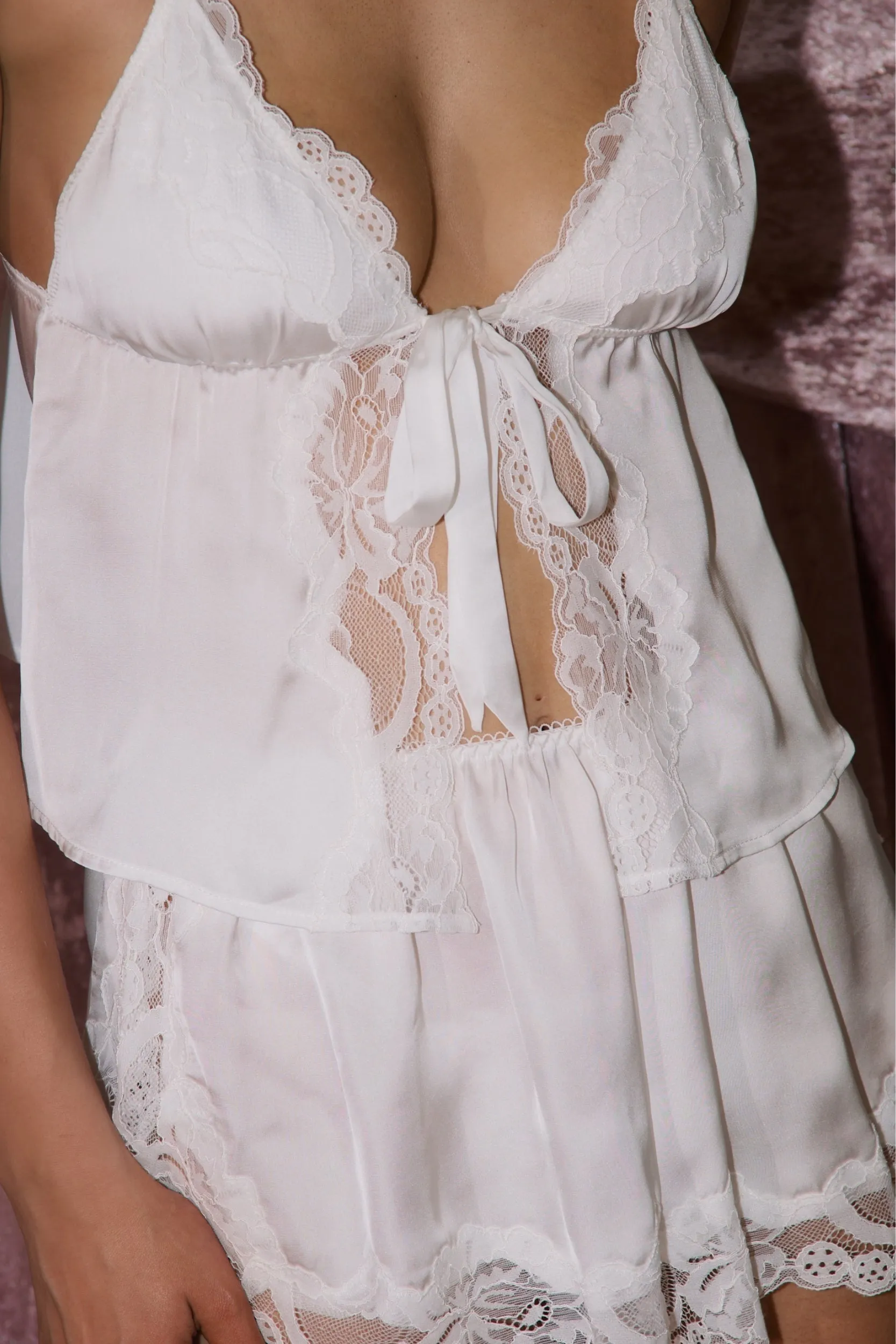 Madeline Short Ivory sold by Kat The Label product image thumbnail 3