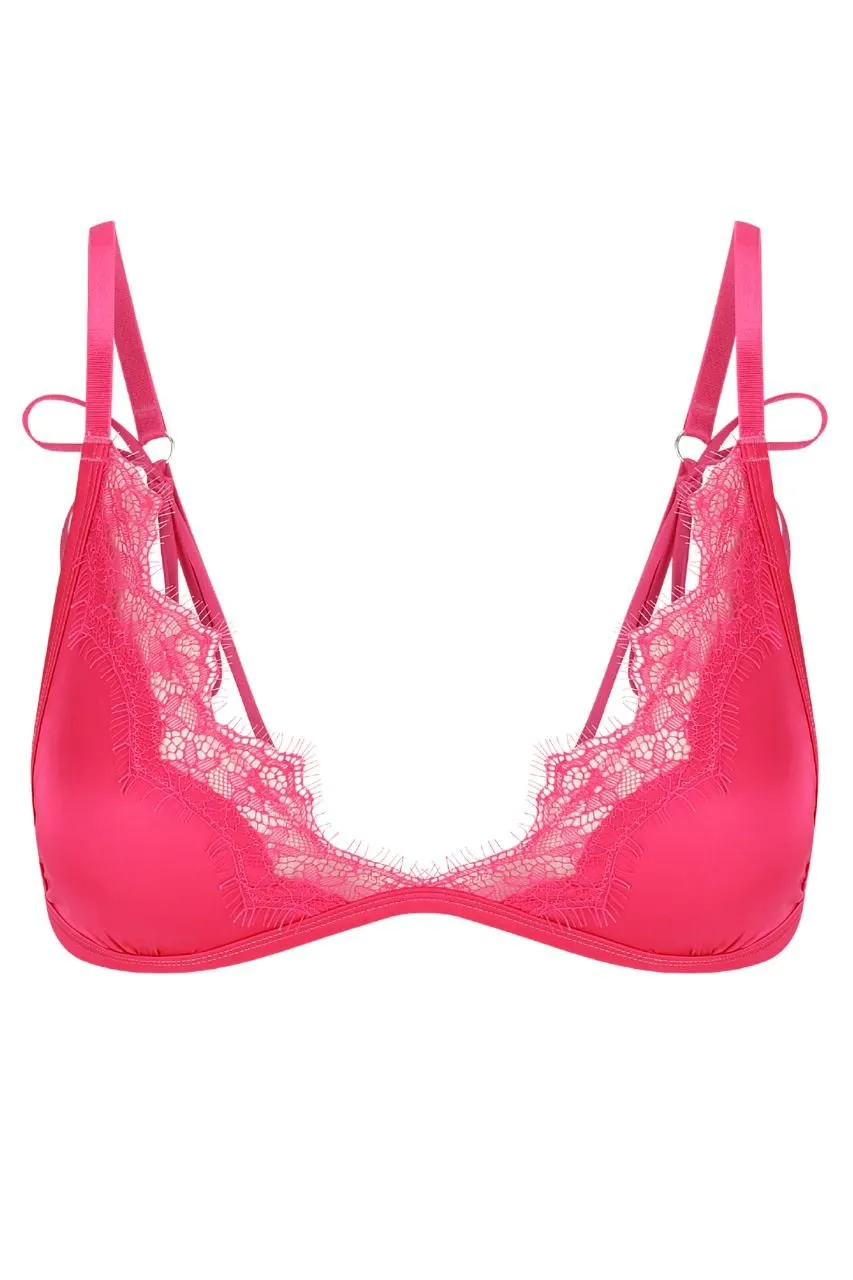 Sorrento Bralette Hot Pink sold by Kat The Label product image thumbnail 4