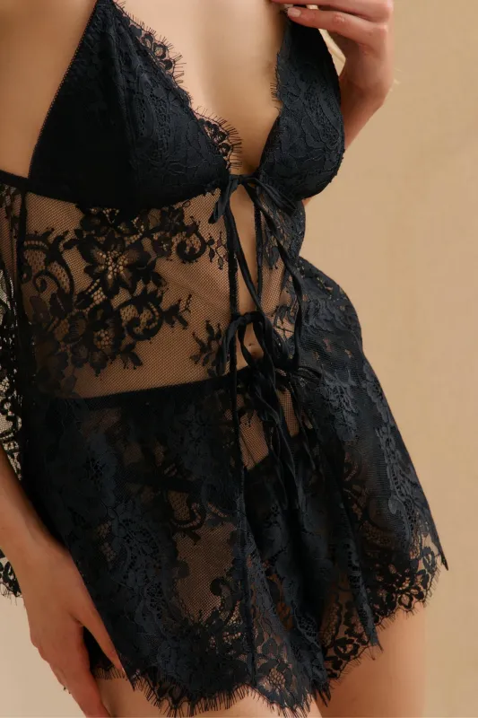 Emerson Camisole Black sold by Kat The Label