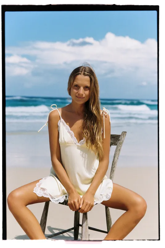 Arabella Slip Limoncello made by Kat The Label