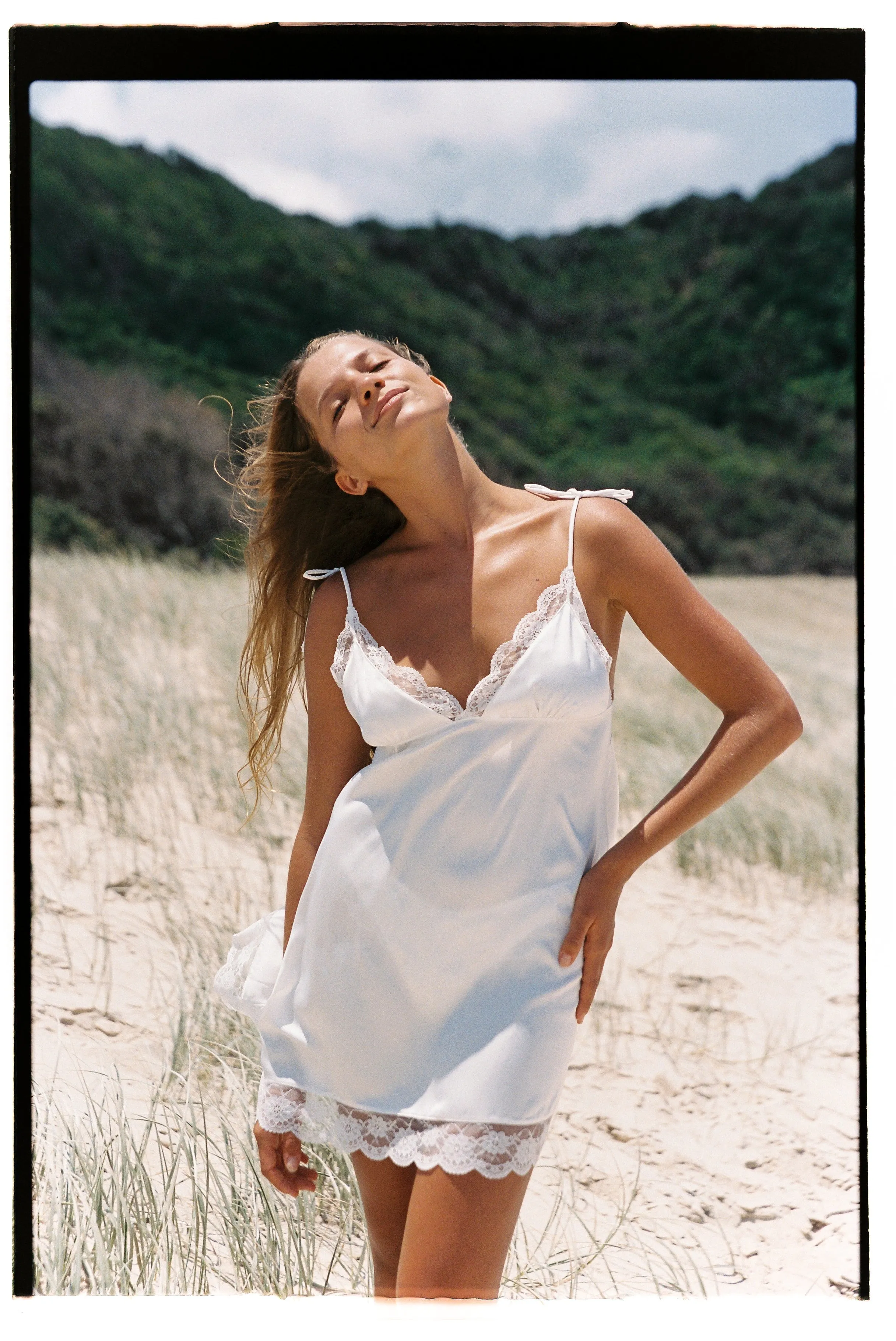 Arabella Slip Ivory sold by Kat The Label